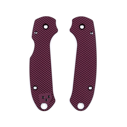 Spyderco Para 3 Skinny Contoured Aluminum Cerakote Scale Sets