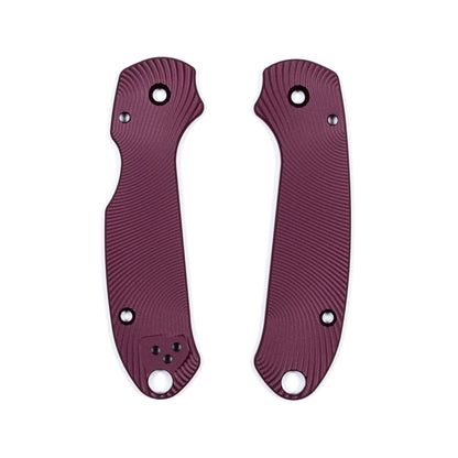 Spyderco Para 3 Skinny Contoured Aluminum Cerakote Scale Sets