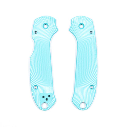 Spyderco Para 3 Skinny Contoured Aluminum Cerakote Scale Sets