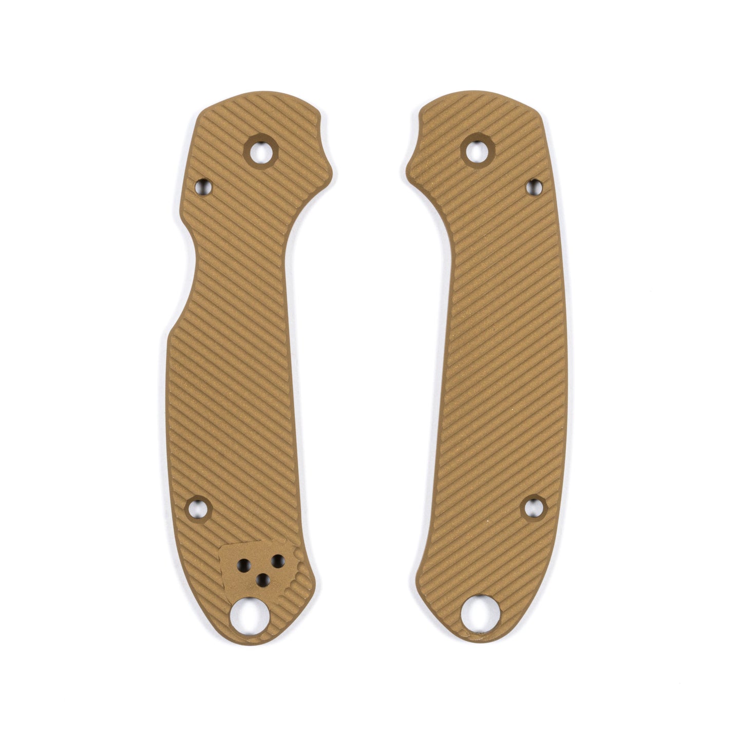 Spyderco Para 3 Skinny Contoured Aluminum Cerakote Scale Sets