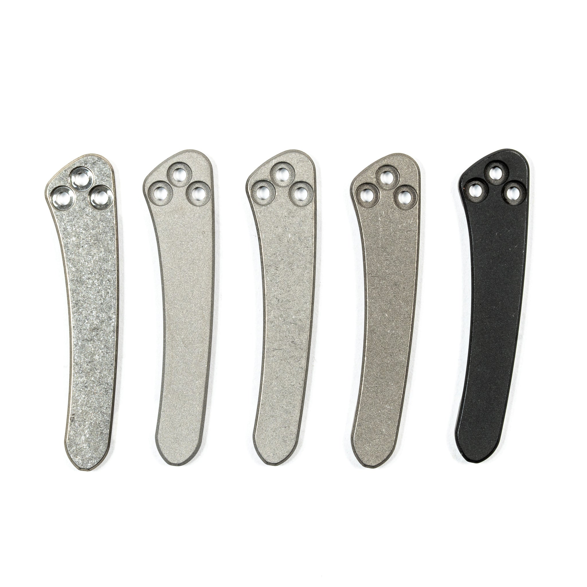 1x Replacement Pocket Clip • 3D Plain Titanium • EDC Folding Knife Upgrades shops • Works On Spyderco Paramilitary 2 • More Listed