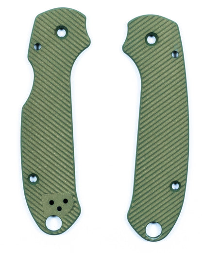 Spyderco Para 3 Skinny Contoured Aluminum Cerakote Scale Sets