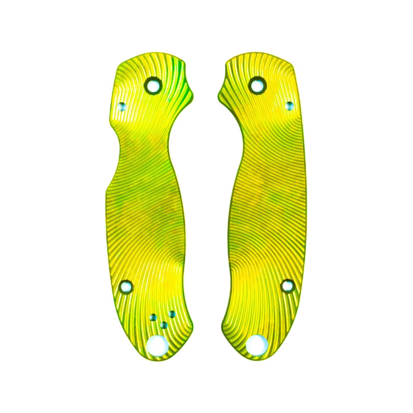Spyderco Para 3 Anodized Aluminum Scale Sets