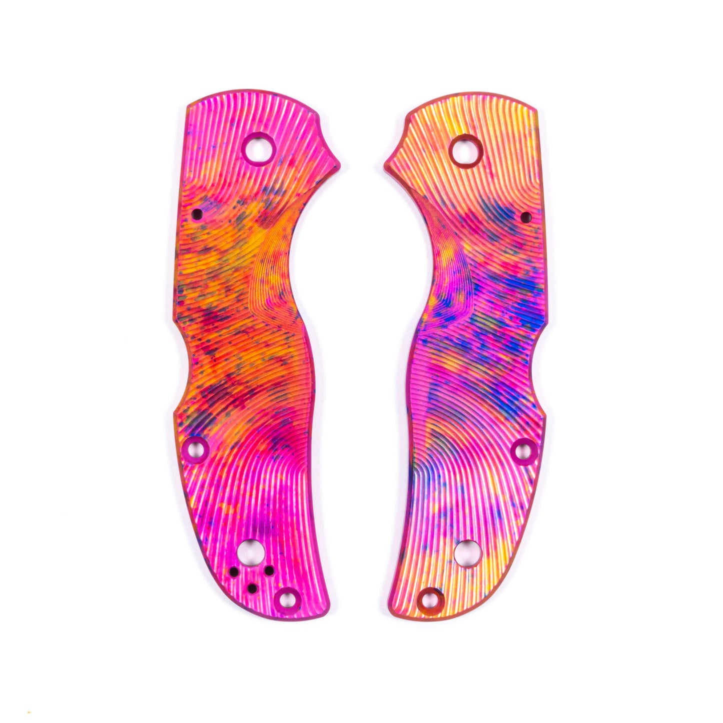 Spyderco Native 5 Anodized Aluminum Scale Sets