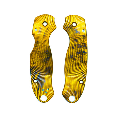 Spyderco Para 3 Anodized Aluminum Scale Sets