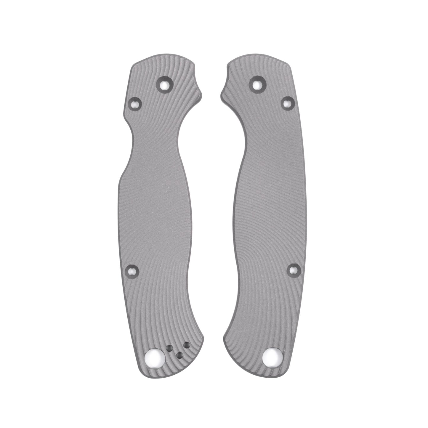 Spyderco Paramilitary 2 (PM2) Titanium Featherweight Scale Sets