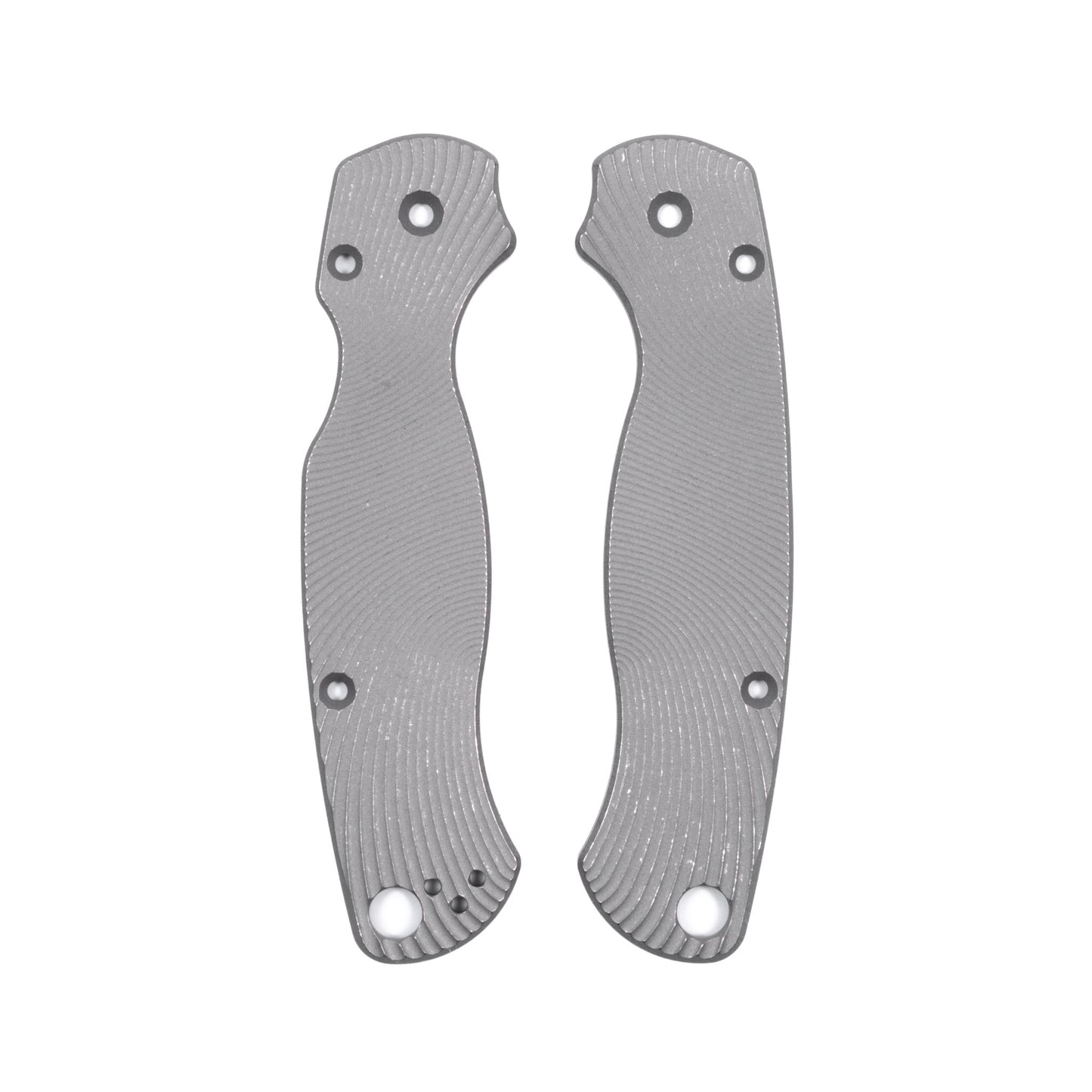 Spyderco Paramilitary 2 (PM2) Titanium Featherweight Scale Sets