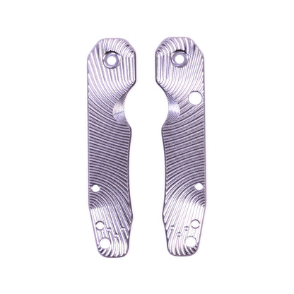 Spyderco Smock LARGE Pivot Titanium Featherweight Scale Sets