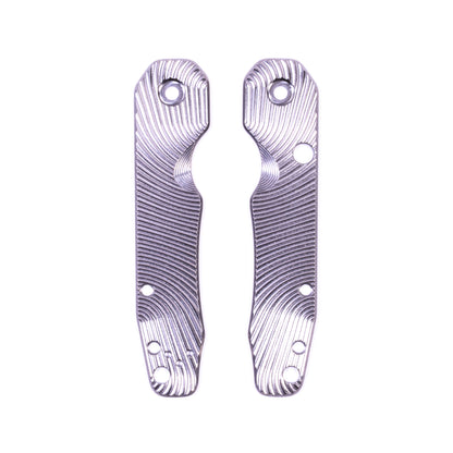 Spyderco Smock LARGE Pivot Titanium Featherweight Scale Sets