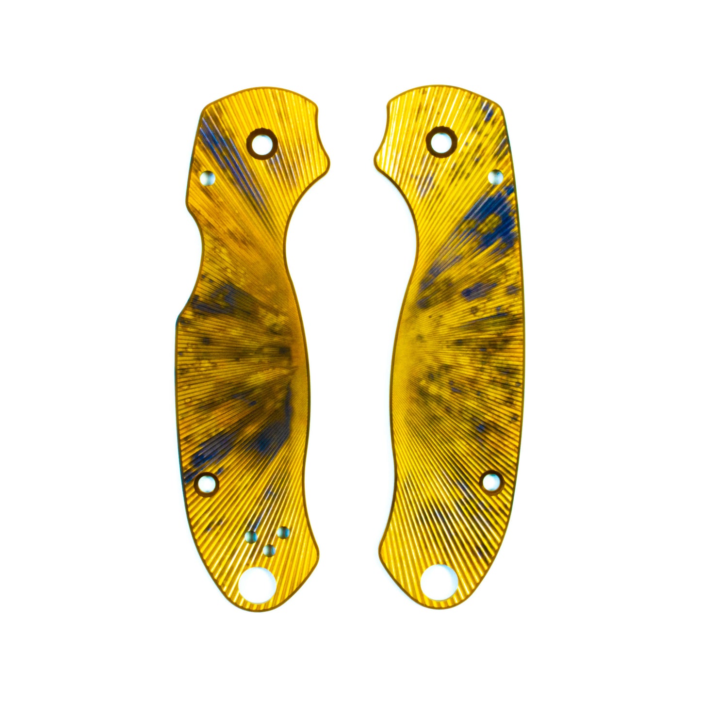 Spyderco Para 3 Anodized Aluminum Scale Sets