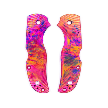 Spyderco Native 5 Anodized Aluminum Scale Sets