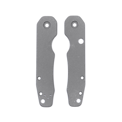 Spyderco Smock LARGE Pivot Titanium Featherweight Scale Sets