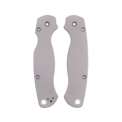 Spyderco Paramilitary 2 (PM2) Titanium Featherweight Scale Sets