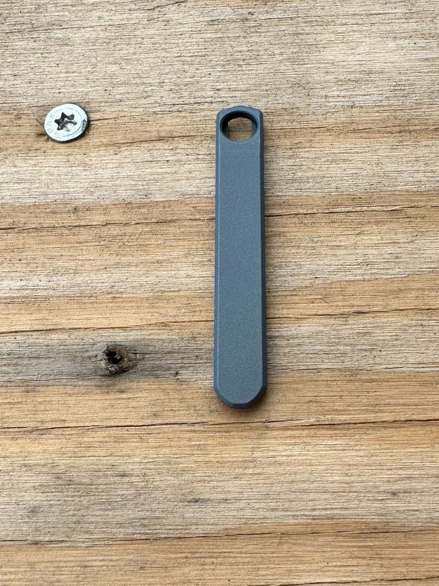 Spyderco Techno/Wire Replacement 3D Machined Cerakote Titanium FLAT Pocket Clips