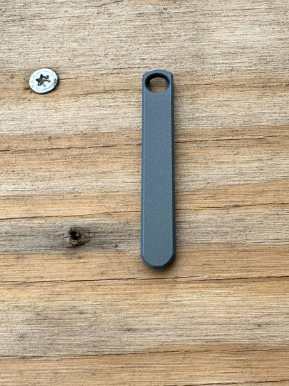 Spyderco Techno/Wire Replacement 3D Machined Cerakote Titanium FLAT Pocket Clips