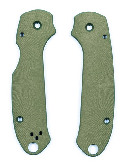 Spyderco Para 3 Skinny Aluminum Cerakote Scale Set