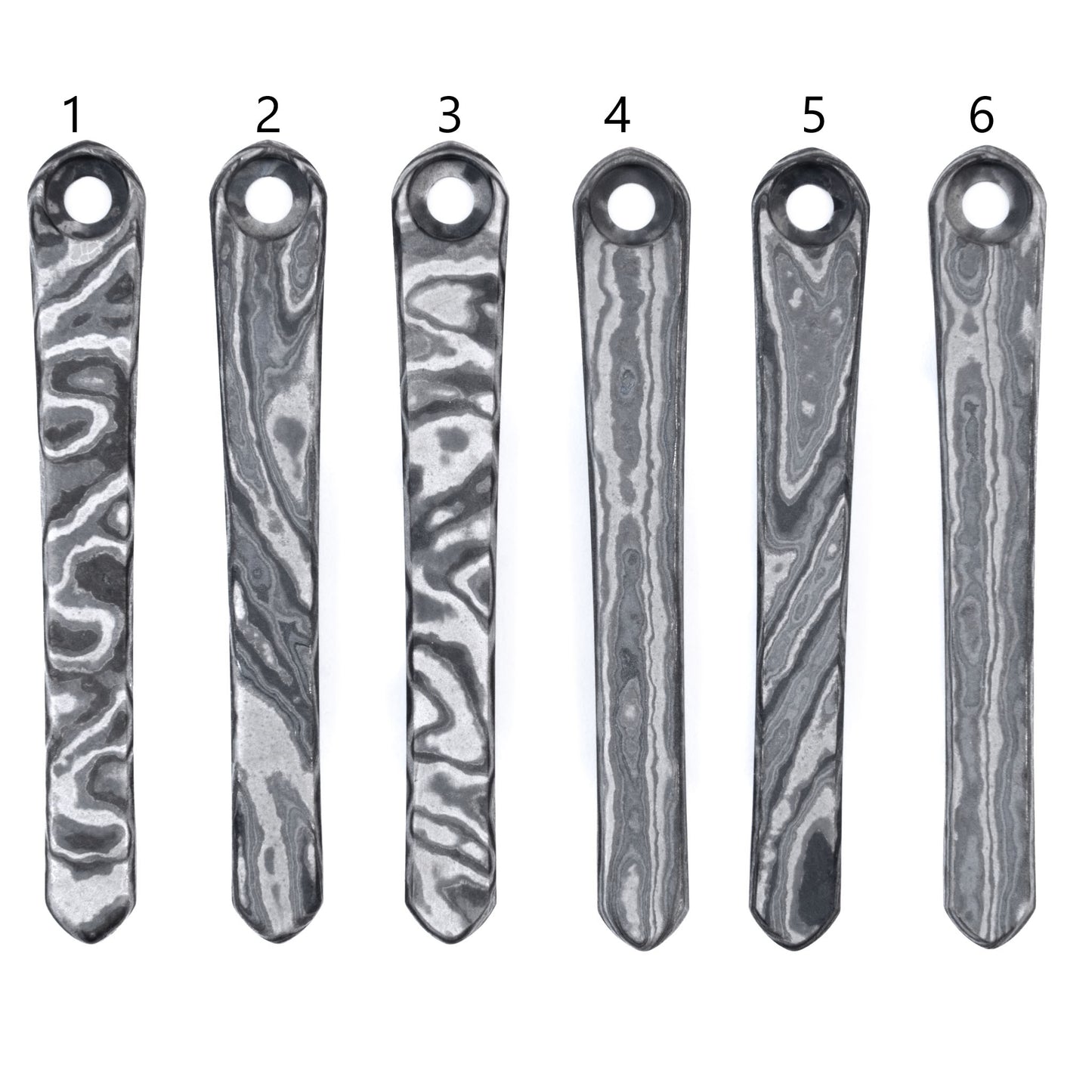 Chris Reeves Knives (CRK) GHOST Timascus Pocket clips