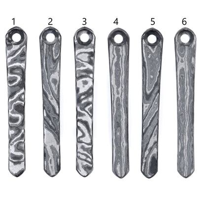 Chris Reeves Knives (CRK) GHOST Timascus Pocket clips