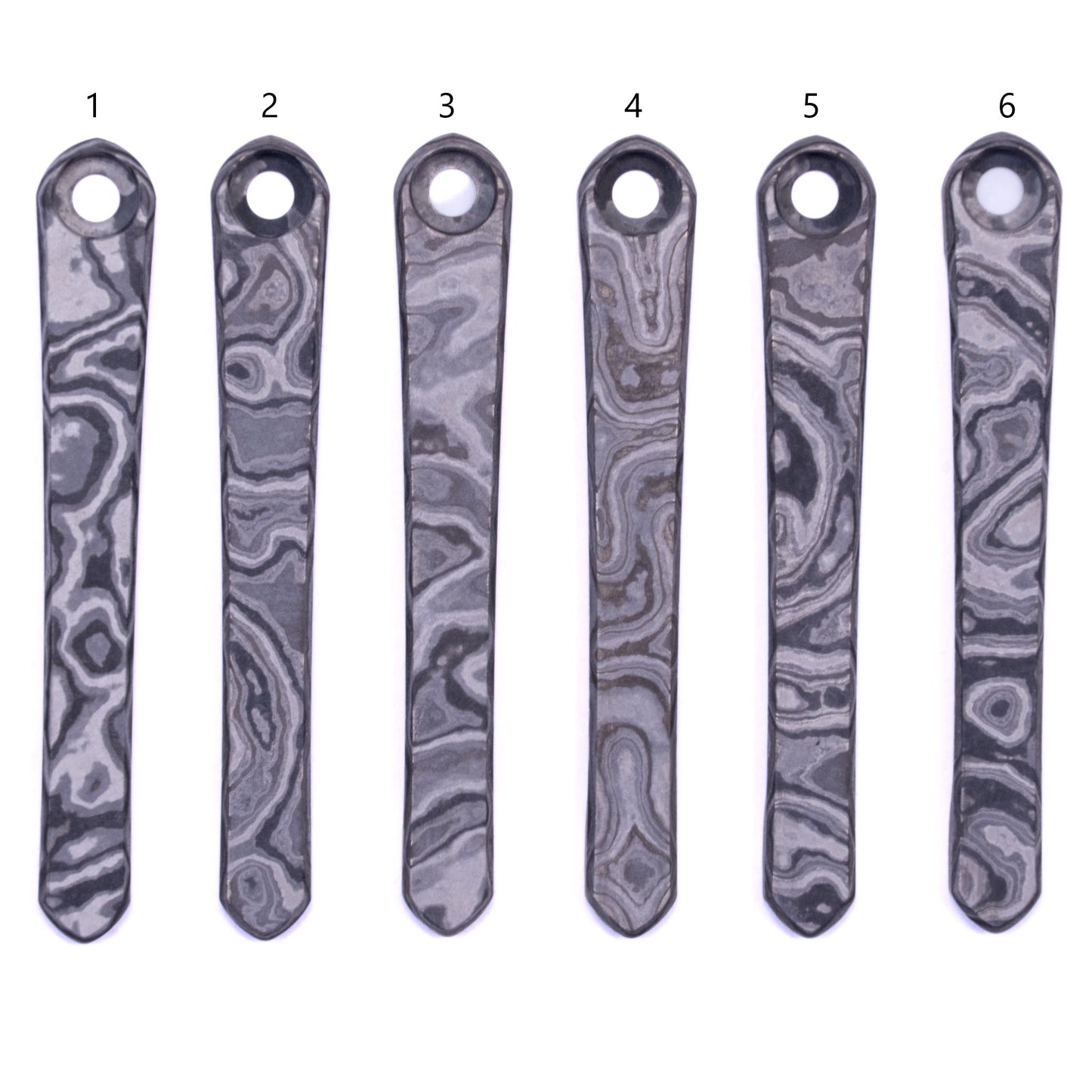 Chris Reeves Knives (CRK) GHOST Timascus Pocket clips