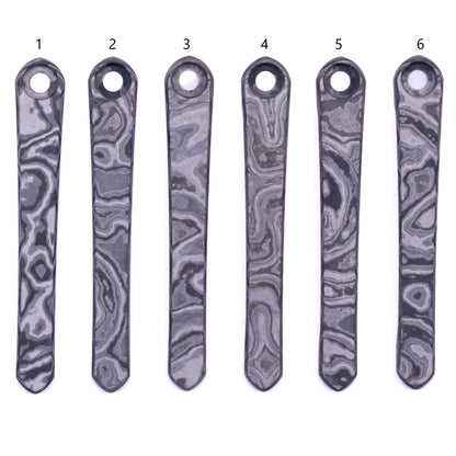 Chris Reeves Knives (CRK) GHOST Timascus Pocket clips