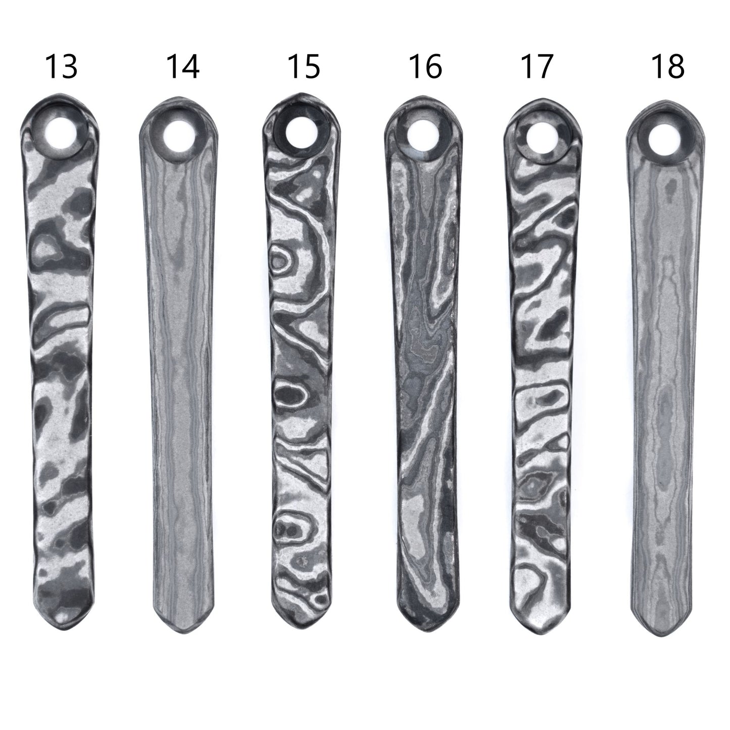 Chris Reeves Knives (CRK) GHOST Timascus Pocket clips