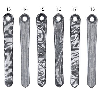 Chris Reeves Knives (CRK) GHOST Timascus Pocket clips