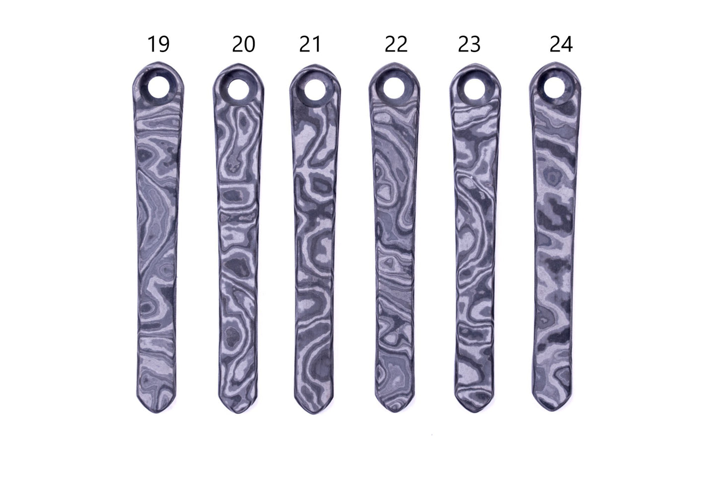 Chris Reeves Knives (CRK) GHOST Timascus Pocket clips