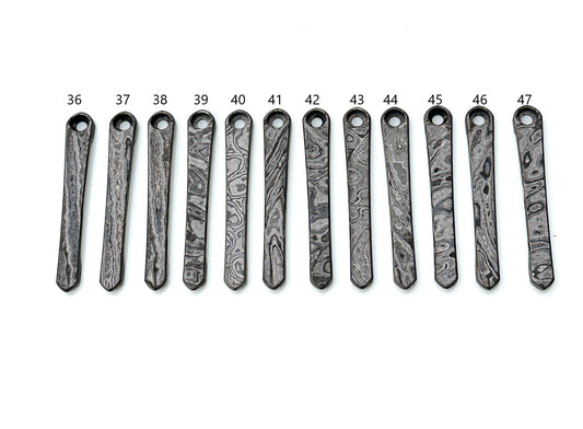 Chris Reeves Knives (CRK) GHOST Timascus Pocket clips