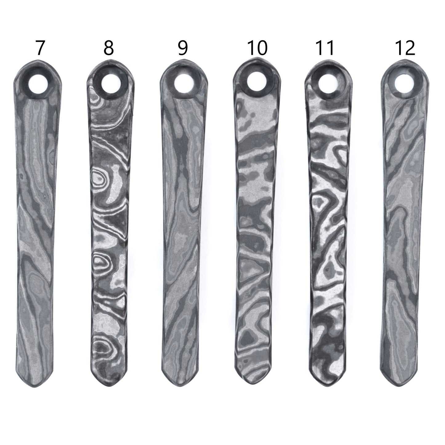 Chris Reeves Knives (CRK) GHOST Timascus Pocket clips