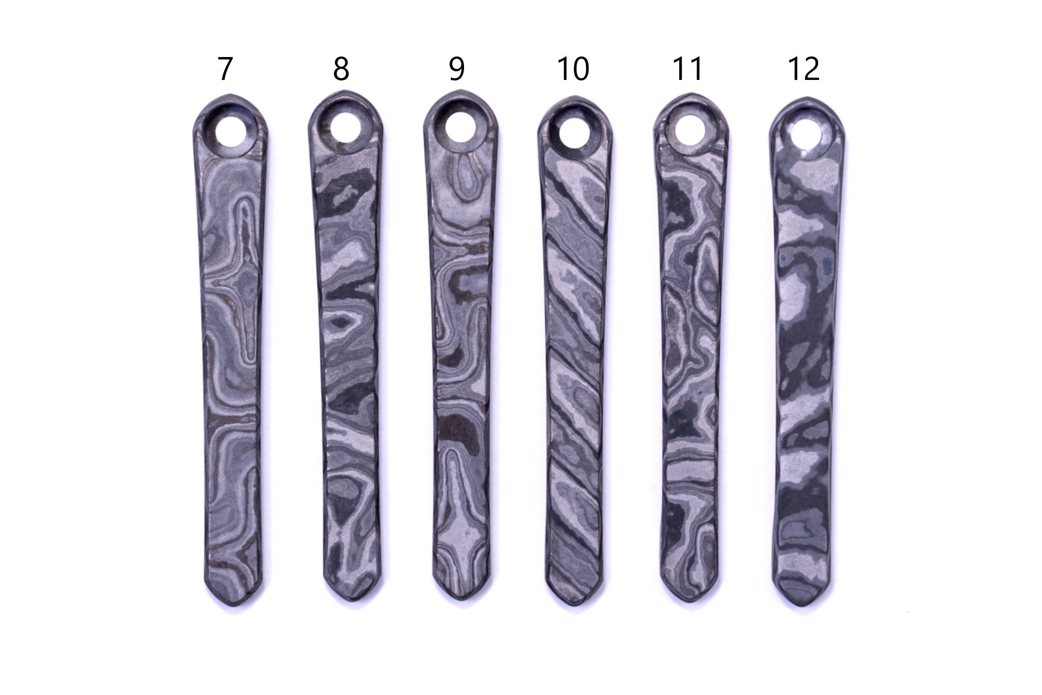 Chris Reeves Knives (CRK) GHOST Timascus Pocket clips – Ripp's