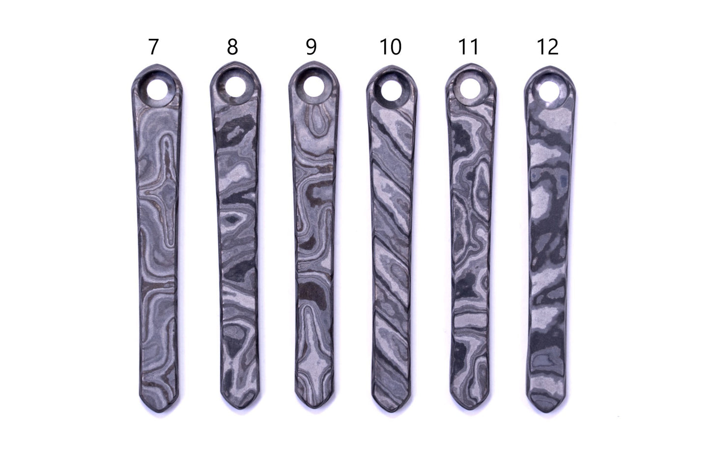 Chris Reeves Knives (CRK) GHOST Timascus Pocket clips