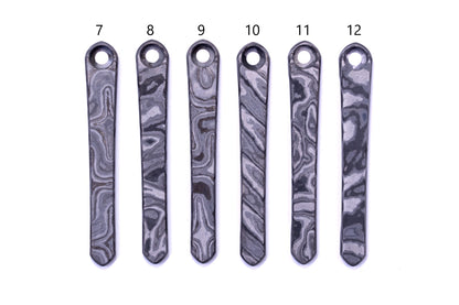 Chris Reeves Knives (CRK) GHOST Timascus Pocket clips