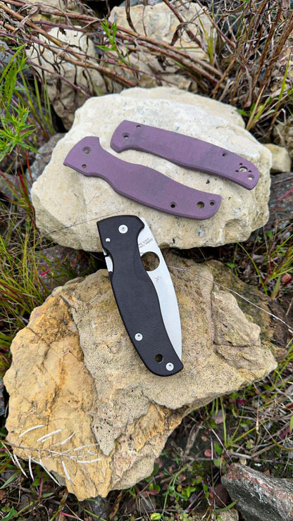 Spyderco Bodacious Micarta Scale Sets