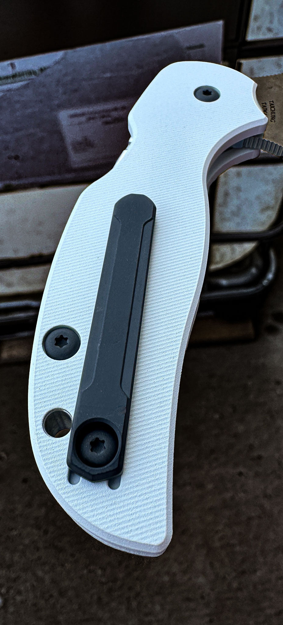 Spyderco Sage 5 Aluminum Cerakote Scale Sets