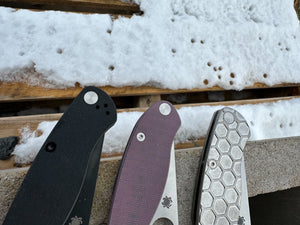 Spyderco PM2/PM3 Titanium Lanyard Plugs