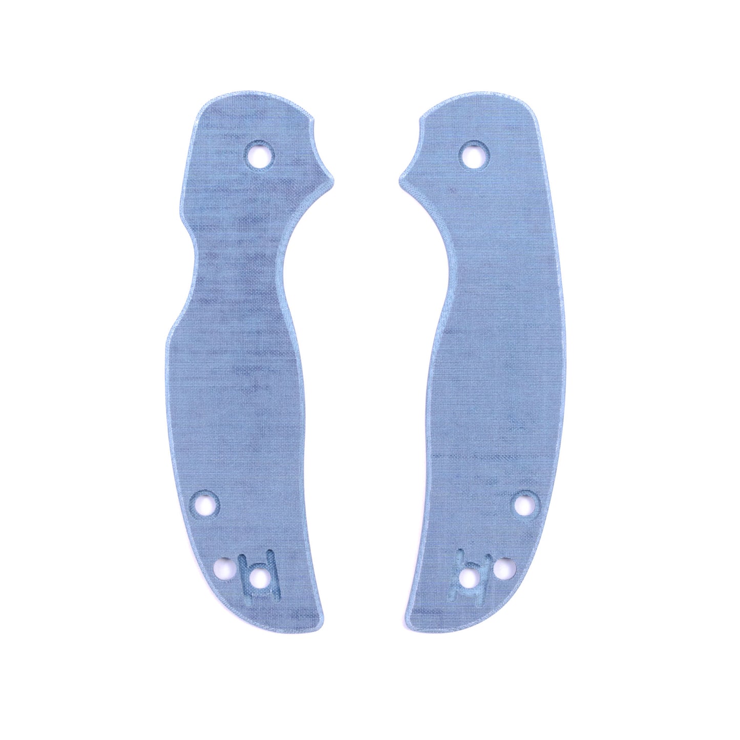 Spyderco Sage 5 Micarta Right Hand Tip Up and Left Hand Tip Up  Scale Sets