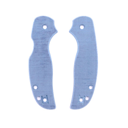 Spyderco Sage 5 Micarta Right Hand Tip Up and Left Hand Tip Up  Scale Sets