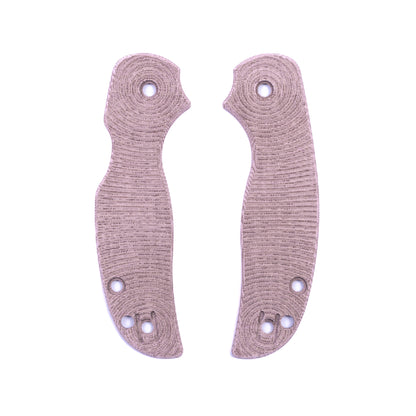 Spyderco Sage 5 Micarta Right Hand Tip Up and Left Hand Tip Up  Scale Sets