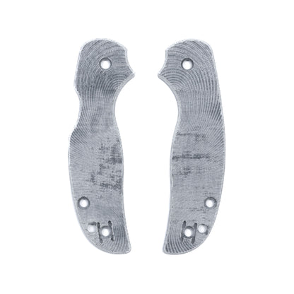Spyderco Sage 5 Micarta Right Hand Tip Up and Left Hand Tip Up  Scale Sets