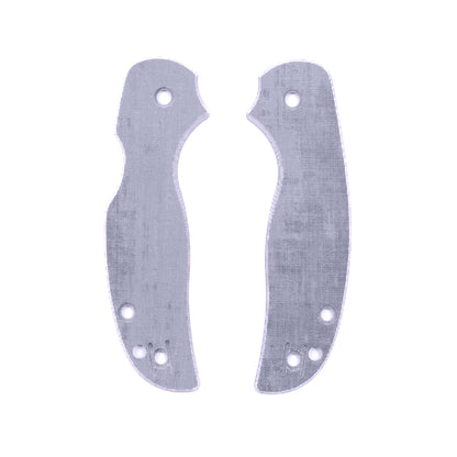 Spyderco Sage 5 Micarta Right Hand Tip Up and Left Hand Tip Up  Scale Sets