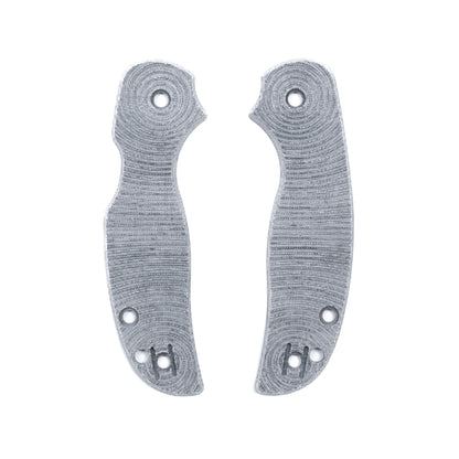 Spyderco Sage 5 Micarta Right Hand Tip Up and Left Hand Tip Up  Scale Sets