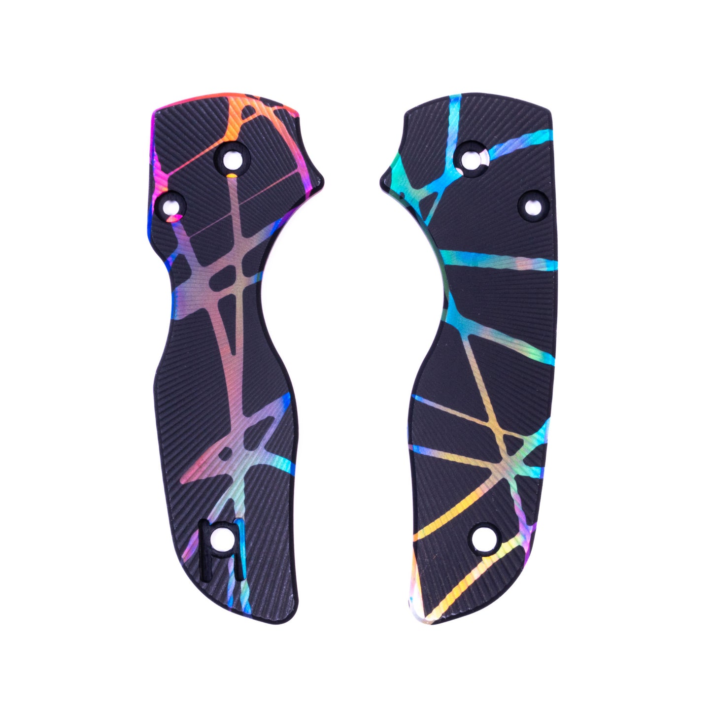 Spyderco Lil Native Anodized Aluminum Scale Sets