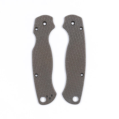 Spyderco Paramilitary 2 (PM2) Titanium Featherweight Anodized Scale Sets