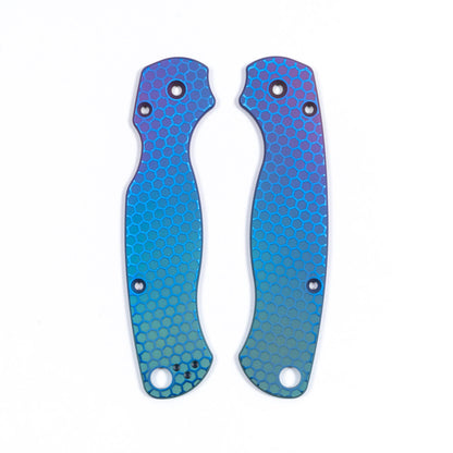 Spyderco Paramilitary 2 (PM2) Titanium Featherweight Anodized Scale Sets