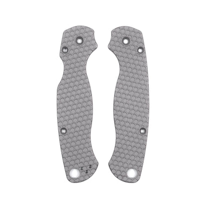 Spyderco Paramilitary 2 (PM2) Titanium Featherweight Scale Sets