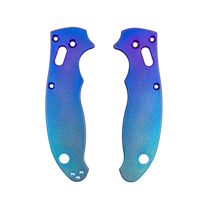 Spyderco Manix 2 Titanium Featherweight Scale Sets