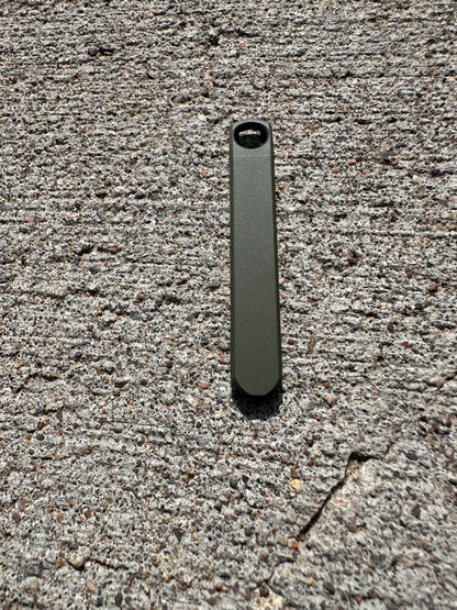 Spyderco Techno/Wire Replacement 3D Machined Cerakote Titanium FLAT Pocket Clips