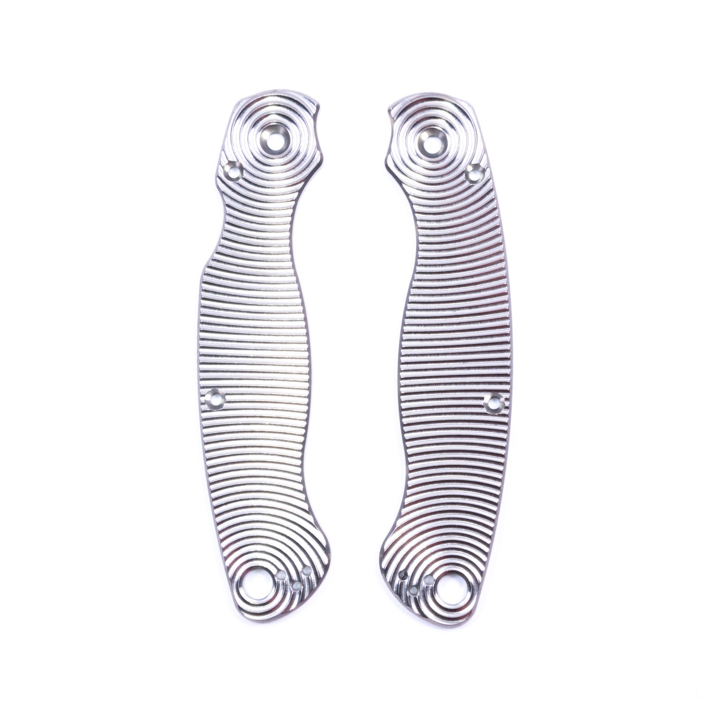 Spyderco Military 2 Titanium Featherweight Scale Sets