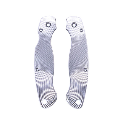 Spyderco Military 2 Titanium Featherweight Scale Sets
