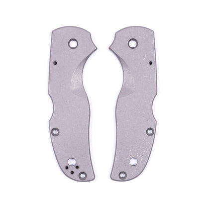 Spyderco Native 5 Titanium Featherweight Scale Sets